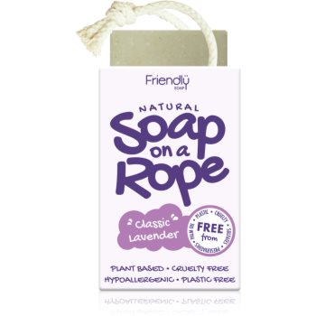 Friendly Soap Soap on a Rope Lavender săpun natural pe șnur - imagine 2